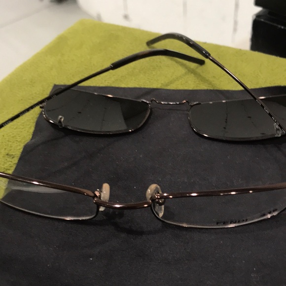 Fendi glasses shiny bronze never owned - Picture 5 of 5